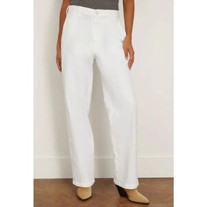 Nili Lotan Eliot Boy Pant White NWOT
